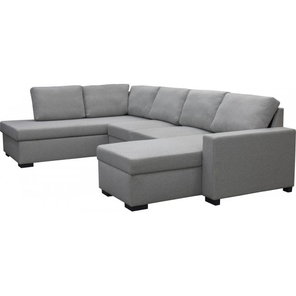 Soffa 309 cm ljusgr� - Solna