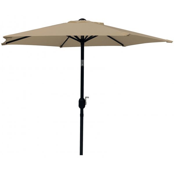 Sonnenschirm - Fjällbacka | Ø200 cm | Beige + Reinigungsspray für Gartenmöbel Sonnenschirm - Fjällbacka | Ø200 cm | Beige + Reinigungsspray für Gartenmöbel