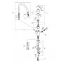 Grohe Diskldsblandare ettgrepp, DN 15 Eurosmart 33490