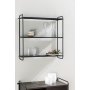 Lyon v�gghylla 63 x 62 cm - Svart