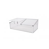 Drivbänk - Miniväxthus / såbädd med 2 luckor - 108 x 65 x 41 cm Drivbänk - Miniväxthus / såbädd med 2 luckor - 108 x 65 x 41 cm