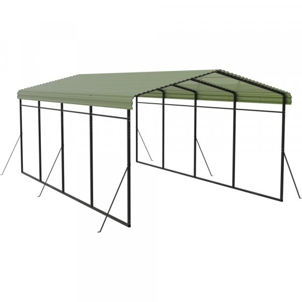 Autokatos metallirungolla ja värilevyllä Autokatos metallirungolla ja värilevyllä