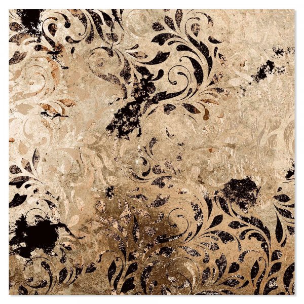 Klinker Indy Brons-Svart Matt 20x20 cm