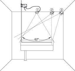 Oras skylleanordning til urinalskakt, 230 V Electra 6575 Oras skylleanordning til urinalskakt, 230 V Electra 6575