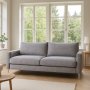 Nordic soffa 3-sits 219 cm - Gr�beige l�derimitation