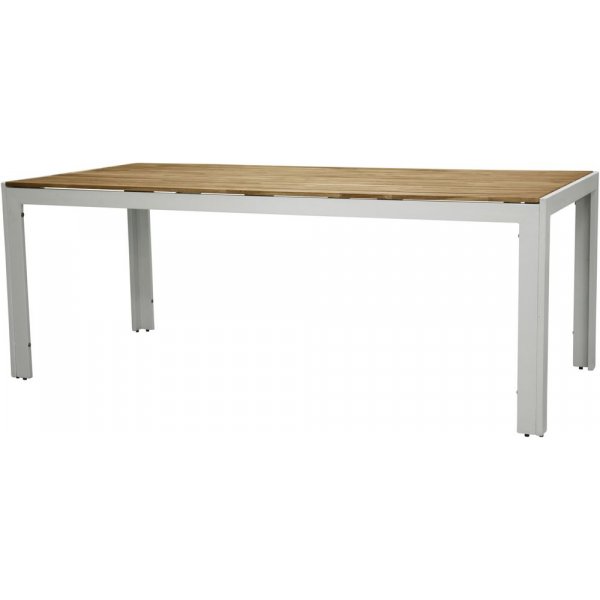 Balsjö matbord – Vit/akacia Balsjö matbord – Vit/akacia