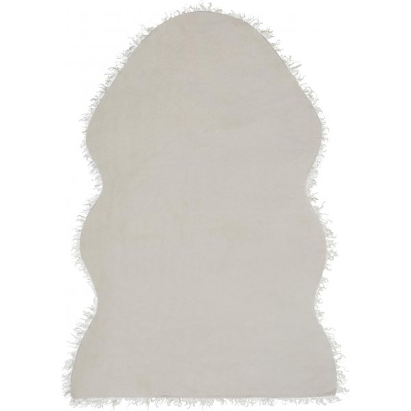 Wooly fuskp�ls Beige - 60 x 90 cm