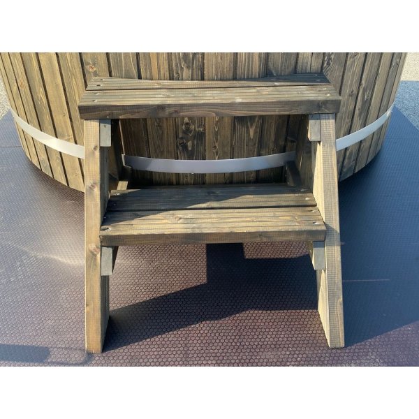 Badtunna på släpvagn - Elduppvärmning - 180Ø Badtunna på släpvagn - Elduppvärmning - 180Ø