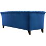 Soffa 3-sits Chesterfield Blå - Milton Soffa 3-sits Chesterfield Blå - Milton