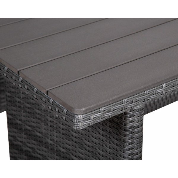 Torekov Outdoor-Gruppe, Tisch + 3+1+1 - Grau Torekov Outdoor-Gruppe, Tisch + 3+1+1 - Grau