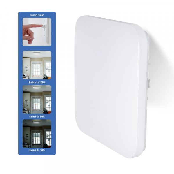 Plafond 1260lm dimbar IP20