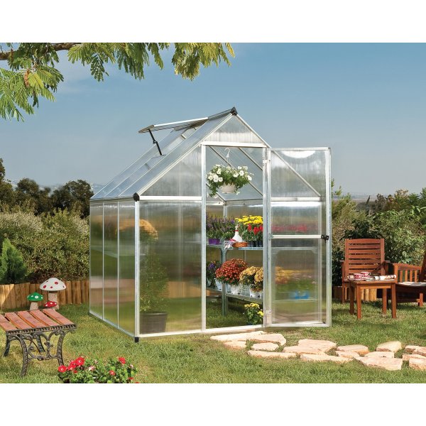 Canopia Mythos Drivhus i Polycarbonat 3,4 m - Slv