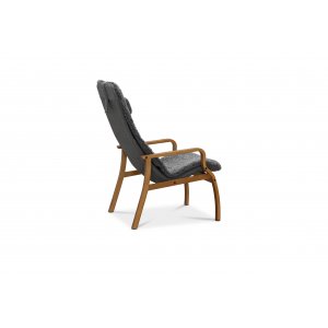 F�t�lj med fotpall f�rskinn ek/gr� - Frank