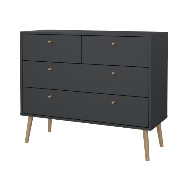 Bodo Byr� 2 + 2 l�dor - Matt grey