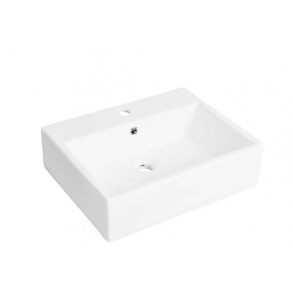 Tv�ttst�ll Porslin Vit 52,5x41x15 cm