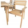 Malmby Matgrupp (180x90) - Natur - 6 Stolar