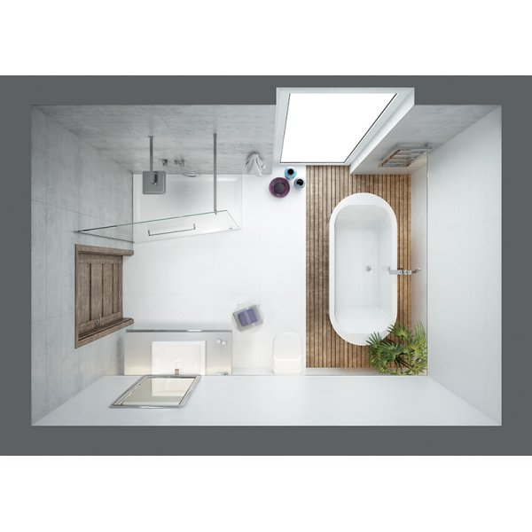 Badkar Oval - Free Line | Djup 45cm Badkar Oval - Free Line | Djup 45cm