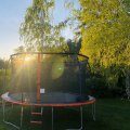 Kundebillede Trampolin med sikkerhedsnet - 425 cm