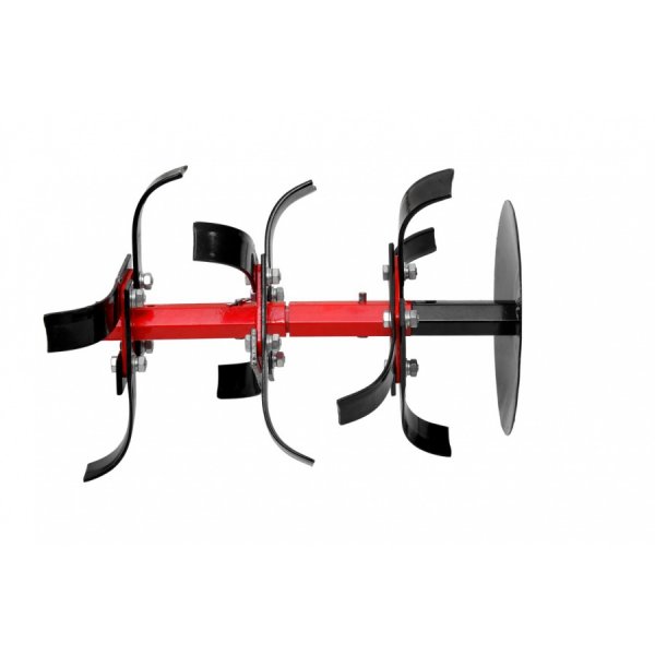 Bensindriven jordfrs med mnga tillbehrsmjligheter