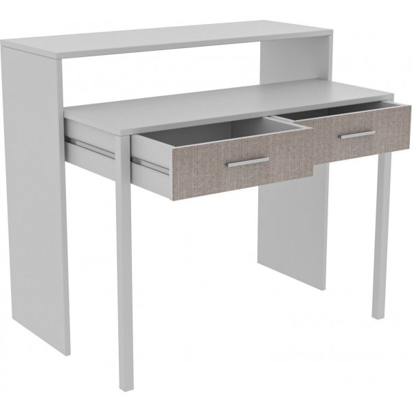 Skrivbord Maida utdragbart vit - 99 cm