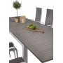 Ekens Matgrupp (224x100) - Vit/Gr - 8 Stolar