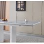 Colombia matbord f�rl�ngningbart 160-200 cm - Vit