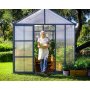 Canopia Glory Polycarbonate Drivhus 15,3 m - Mrkegr