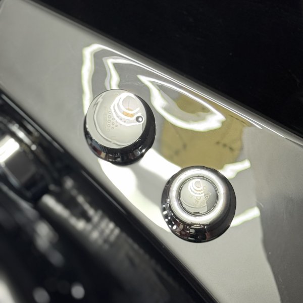 H�rnbadkar Kailua massagebadkar 150 � 150 cm � Svart