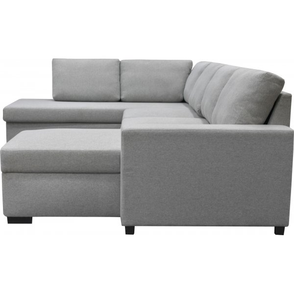 Soffa 309 cm ljusgr� - Solna