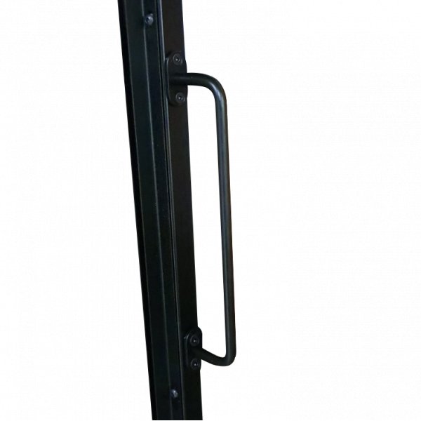 Industrielle Glastür - schwarz Industrielle Glastür - schwarz