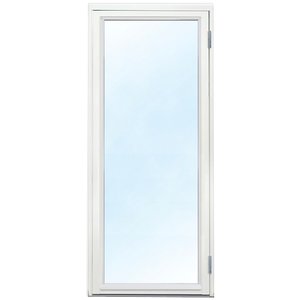 Fönsterdörr - Helglasad 3-glas - Trä - U-värde: 1,1 - Klarglas, Högerhängd - Altandörrar, Ytterdörrar, Dörrar & portar