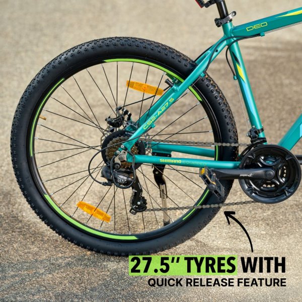 Mountainbike Deo 27.5\\\" - Blå/grön Mountainbike Deo 27.5\\\" - Blå/grön