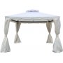 Lerhaga paviljongtak 3*3m  Vit