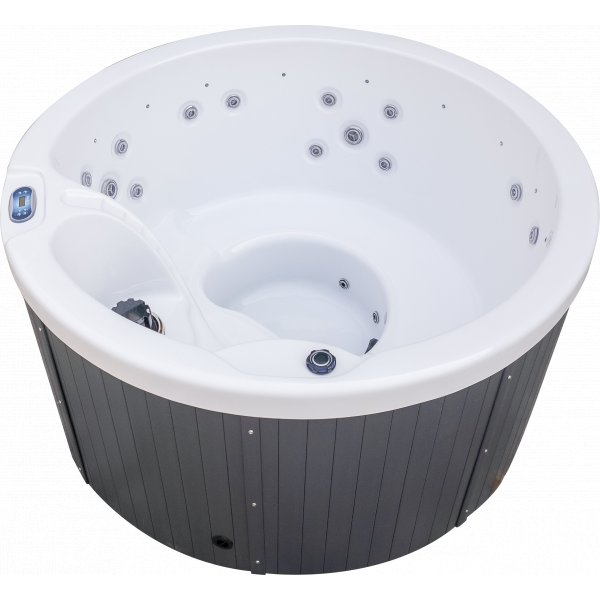 Spabad Aurora – 5 sittplatser (190×190 cm) Spabad Aurora – 5 sittplatser (190×190 cm)