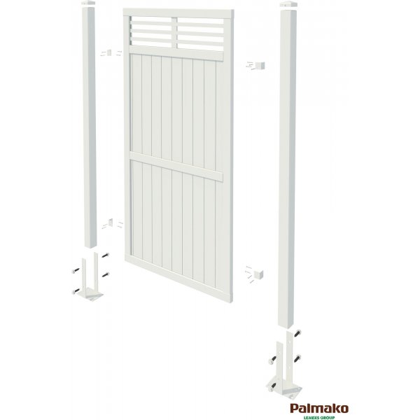 V�ggsk�rmar Nina serien - Vit