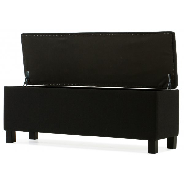 S�ngkista Hassl� 120 cm - M�rkbrun