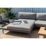 Lifestyle Garden Topaz Loungegruppe mit Tagesbett - Grau/Teak Lifestyle Garden Topaz Loungegruppe mit Tagesbett - Grau/Teak