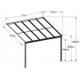 Altantak Jim - Vit - 300 x 310 cm