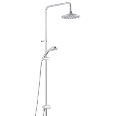Mora Cera Shower System S1 - Med tak- och handdusch - Krom