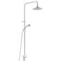 Mora Cera Shower System S1 - Med tak- och handdusch - Krom