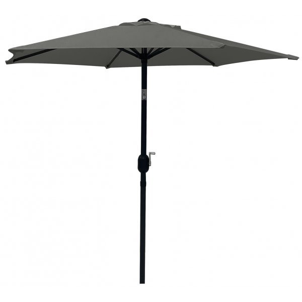 Sonnenschirm - Fjällbacka | Ø300 cm | Grau + Textilimprägnierung für Outdoormöbel Sonnenschirm - Fjällbacka | Ø300 cm | Grau + Textilimprägnierung für Outdoormöbel