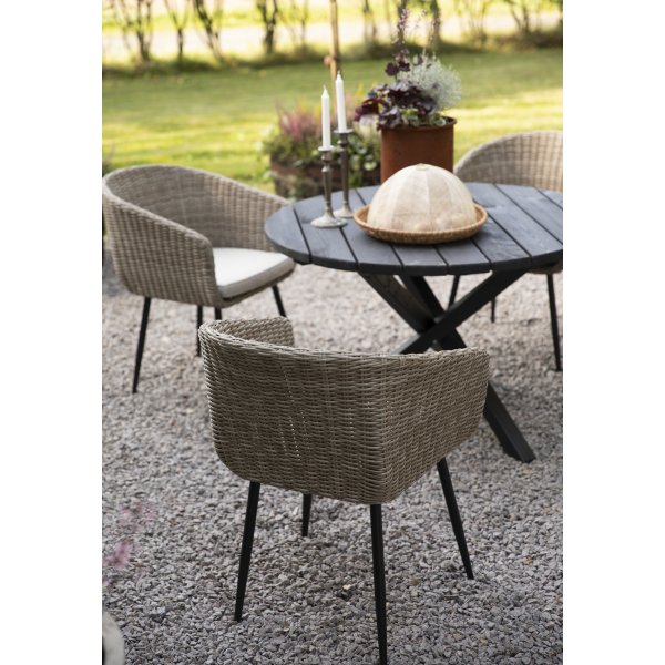 Puutarhatuoli - Asteri | luonnonvärinen keinotekoinen rottinki + Puhdistussuihke ulkokalusteisiin Puutarhatuoli - Asteri | luonnonvärinen keinotekoinen rottinki + Puhdistussuihke ulkokalusteisiin