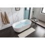 Badkar Vit akryl 120x65x58 cm - December Badkar Vit akryl 120x65x58 cm - December