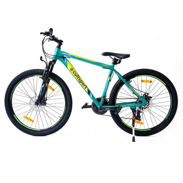 Mountainbike Deo 27.5\\\" - Blau/Gr�n + Fahrradschloss