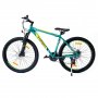 Mountainbike Deo 27.5\\\" - Blau/Gr�n + Fahrradschloss