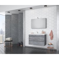 Möbelpaket Luxus 85 granit Möbelpaket Luxus 85 granit
