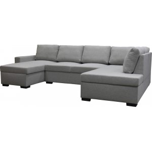Soffa 309 cm ljusgr� - Solna