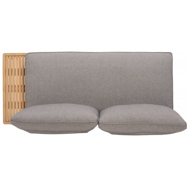 Lifestyle Garden Topaz Loungegruppe mit Tagesbett - Grau/Teak Lifestyle Garden Topaz Loungegruppe mit Tagesbett - Grau/Teak