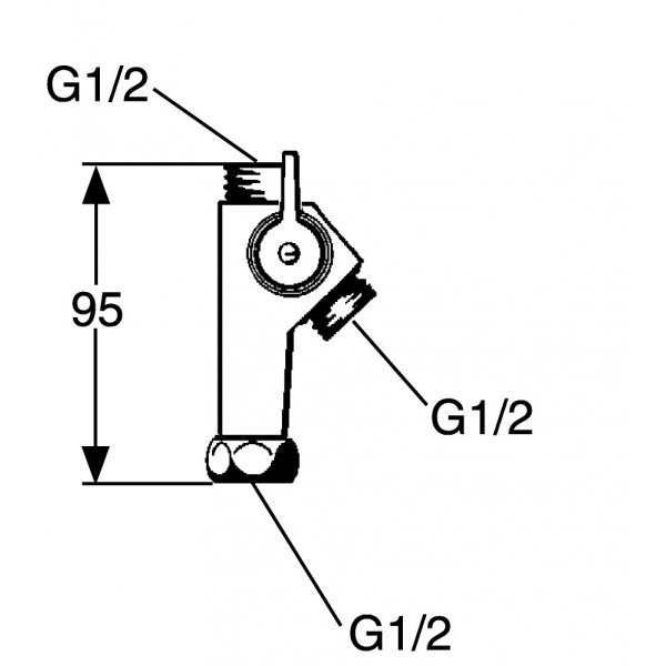 FM Mattsson Duschomkastare Krom FM Mattsson Duschomkastare Krom
