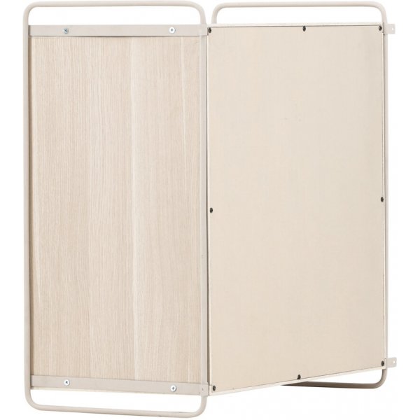 Paris v�ggsk�p 68 x 60 cm - Beige/Whitewash